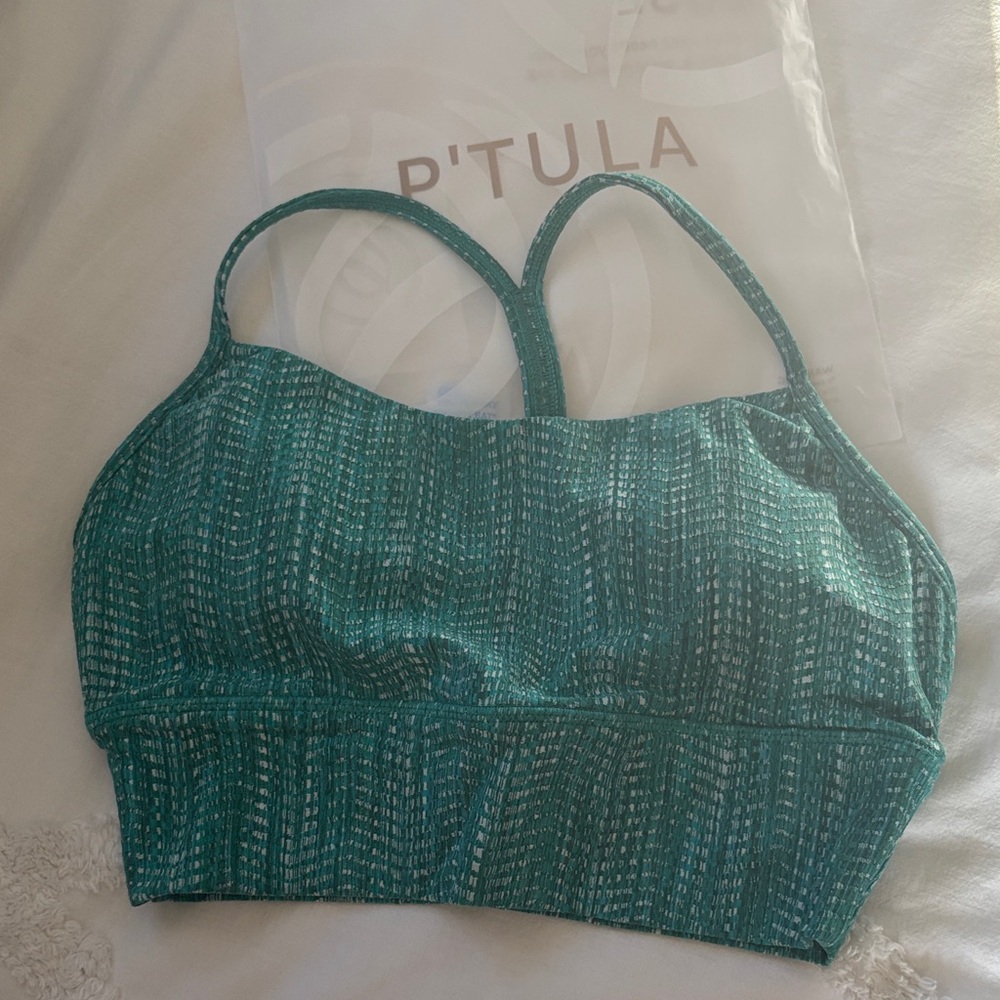 P'tula Teal Sports Bra